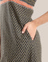 Long dress with thin adjustable straps